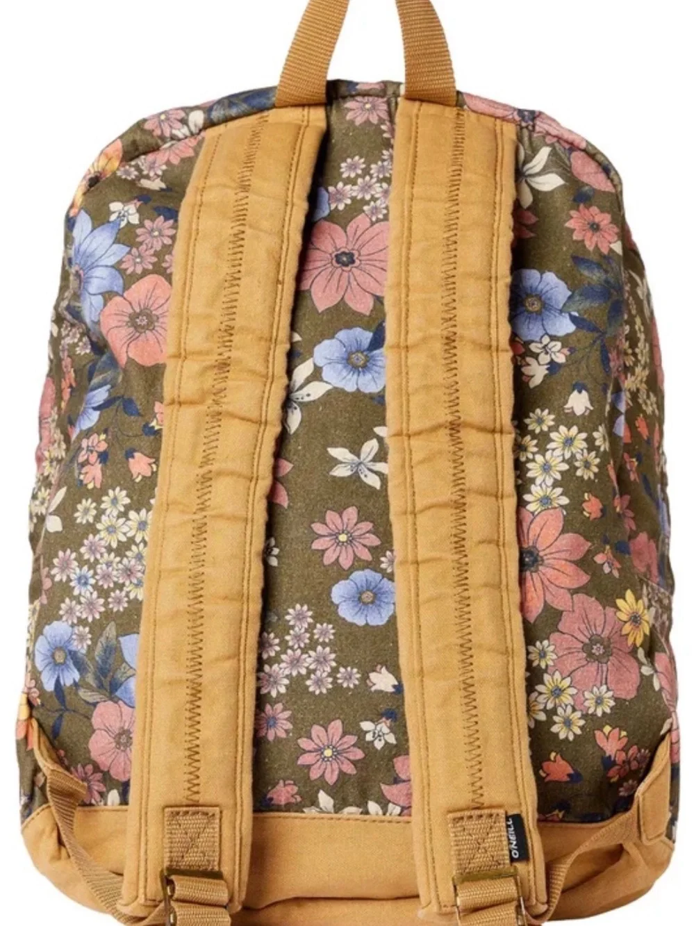 NWT O’Neill Shoreline Backpack olive floral